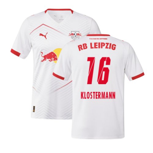 2025-2026 Red Bull Leipzig Home Shirt (Klostermann 16)