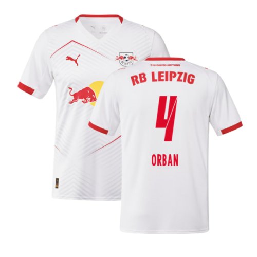 2025-2026 Red Bull Leipzig Home Shirt (Orban 4)