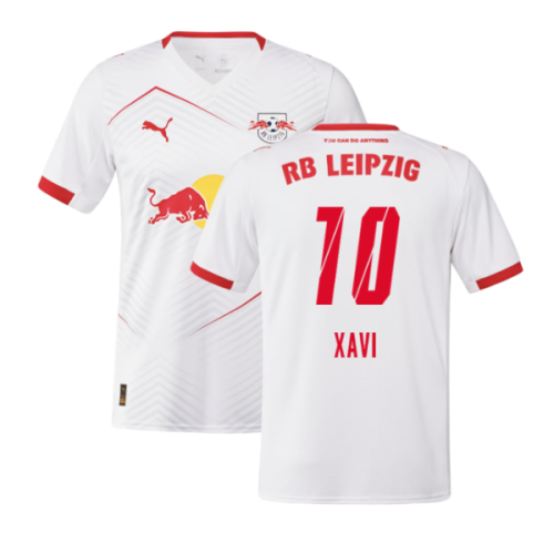 2025-2026 Red Bull Leipzig Home Shirt (Xavi 10)