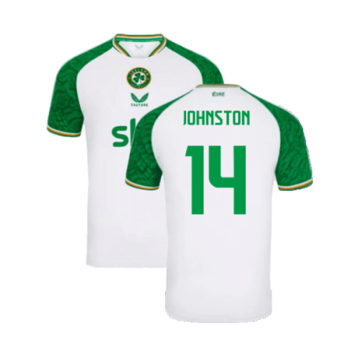 2025-2026 Republic of Ireland Third Shirt (Johnston 14)