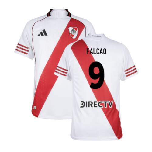 2025-2026 River Plate Authentic Home Shirt (Falcao 9)