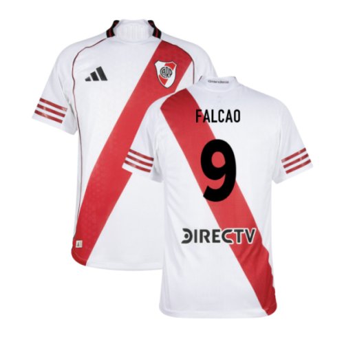 2025-2026 River Plate Authentic Home Shirt (Falcao 9)