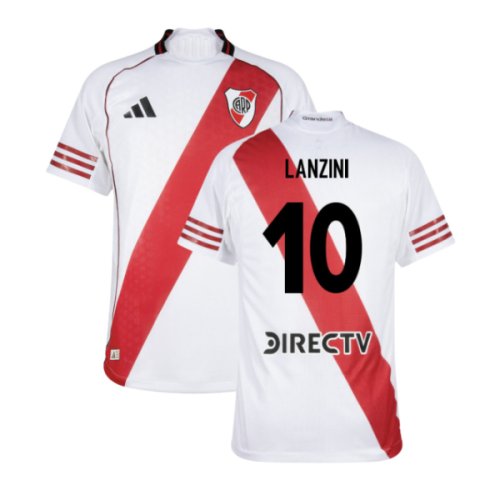 2025-2026 River Plate Authentic Home Shirt (Lanzini 10)