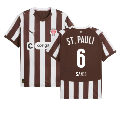 2025-2026 St Pauli Home Shirt (Sands 6)