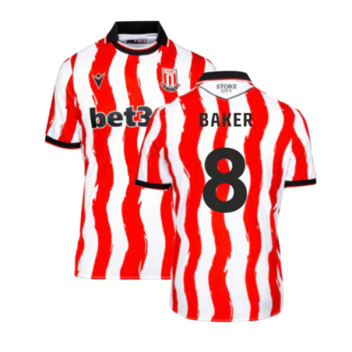 2025-2026 Stoke City Home Shirt (Baker 8)