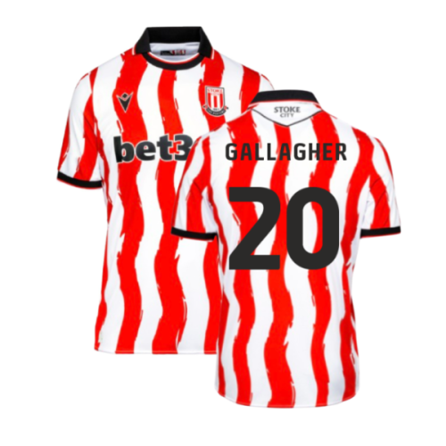 2025-2026 Stoke City Home Shirt (Gallagher 20)