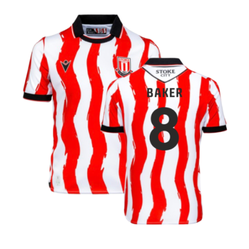 2025-2026 Stoke City Home Shirt (Kids) (Baker 8)