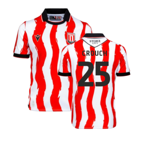 2025-2026 Stoke City Home Shirt (Kids) (Crouch 25)