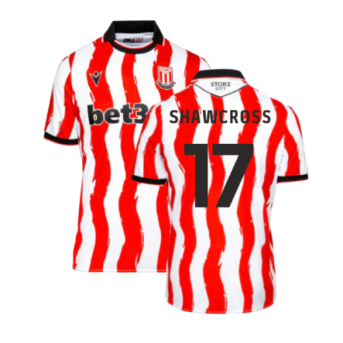 2025-2026 Stoke City Home Shirt (Shawcross 17)