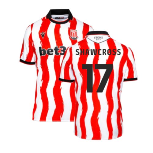 2025-2026 Stoke City Home Shirt (Shawcross 17)