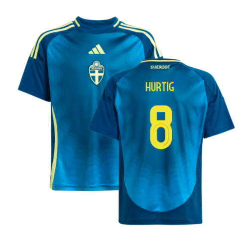 2025-2026 Sweden Womens Away Shirt (Kids) (Hurtig 8)