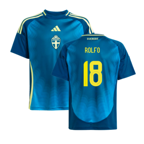 2025-2026 Sweden Womens Away Shirt (Kids) (Rolfo 18)