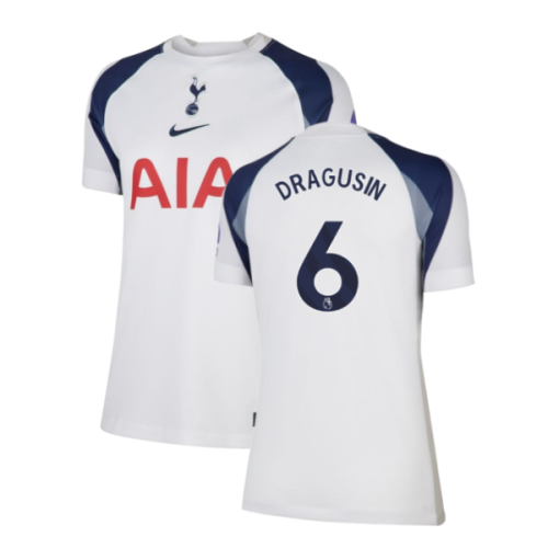 2025-2026 Tottenham Home Shirt (Womens) (Dragusin 6)