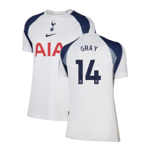 2025-2026 Tottenham Home Shirt (Womens) (Gray 14)
