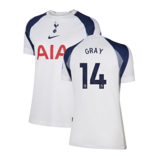 2025-2026 Tottenham Home Shirt (Womens) (Gray 14)