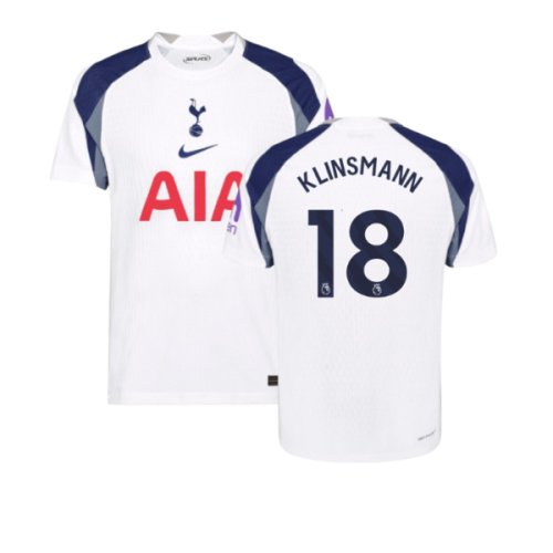 2025-2026 Tottenham Hotspur Authentic Home Shirt (Klinsmann 18)