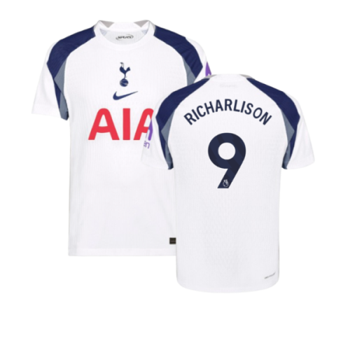 2025-2026 Tottenham Hotspur Authentic Home Shirt (Richarlison 9)