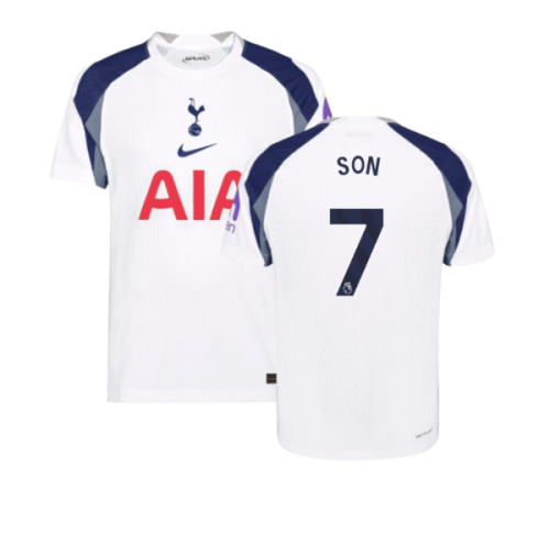 2025-2026 Tottenham Hotspur Authentic Home Shirt (Son 7)