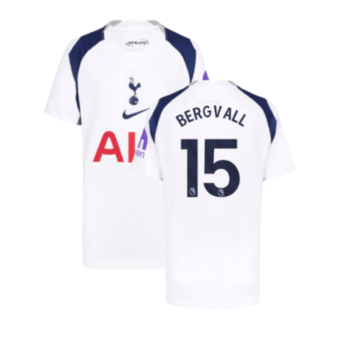 2025-2026 Tottenham Hotspur Home Shirt (Kids) (Bergvall 15)