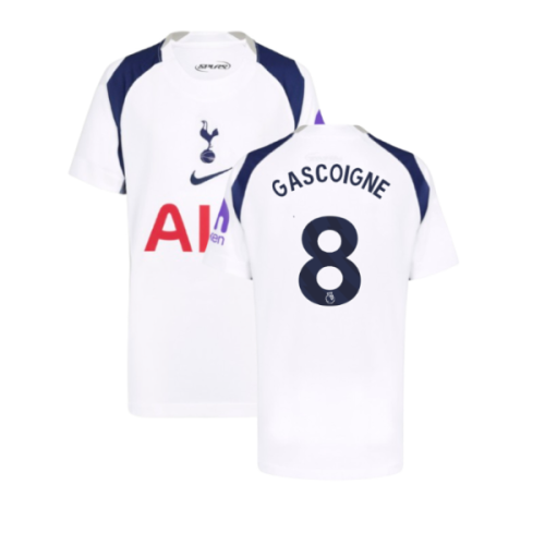 2025-2026 Tottenham Hotspur Home Shirt (Kids) (Gascoigne 8)