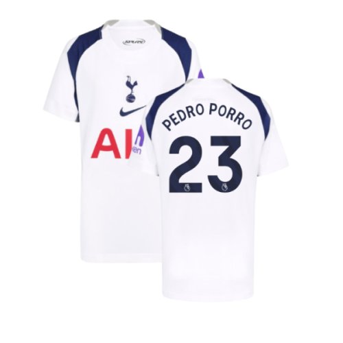 2025-2026 Tottenham Hotspur Home Shirt (Kids) (Pedro Porro 23)