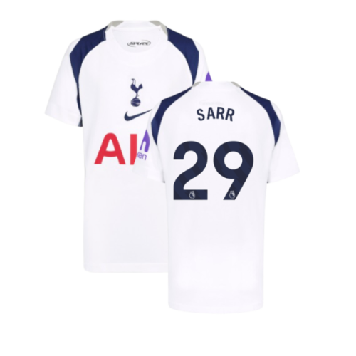 2025-2026 Tottenham Hotspur Home Shirt (Kids) (Sarr 29)