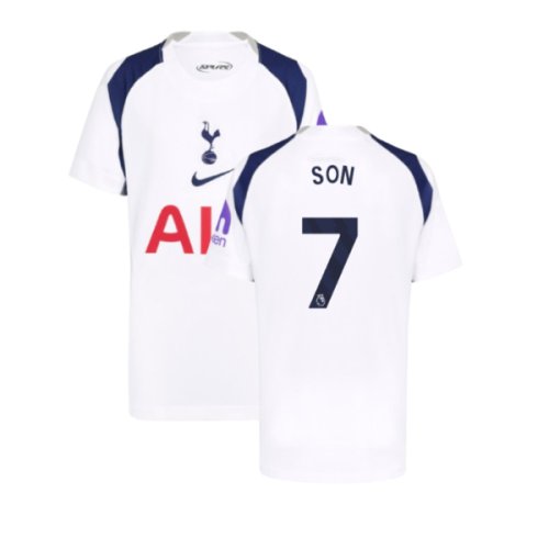 2025-2026 Tottenham Hotspur Home Shirt (Kids) (Son 7)
