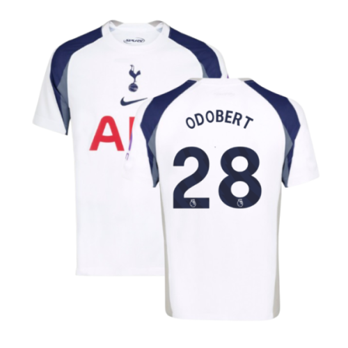 2025-2026 Tottenham Hotspur Home Shirt (Odobert 28)