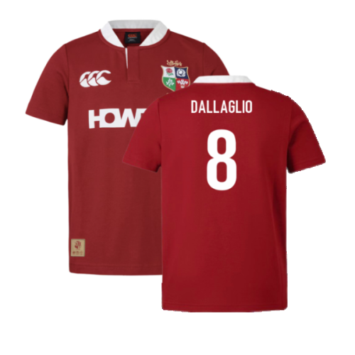 2025 British & Lions Classic SS Rugby Shirt (Dallaglio 8)