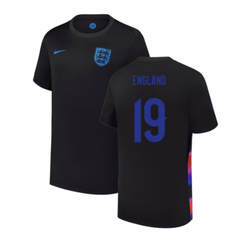 2025 England Womens Team Away Shirt (Kids) (ENGLAND 19)