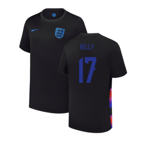 2025 England Womens Team Away Shirt (Kids) (KELLY 17)