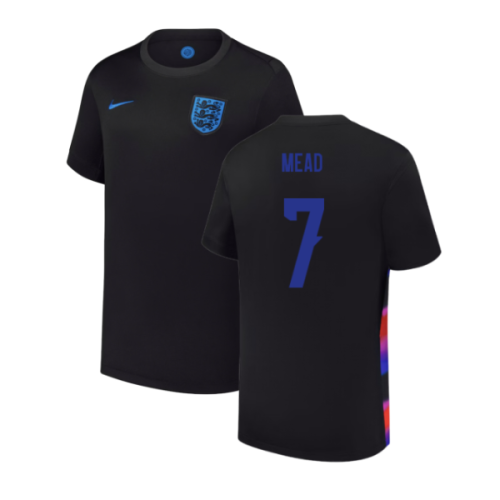 2025 England Womens Team Away Shirt (Kids) (MEAD 7)