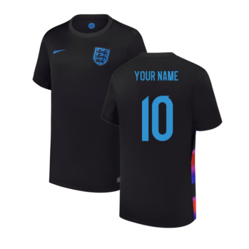 2025 England Womens Team Away Shirt (Kids) (Your Name)