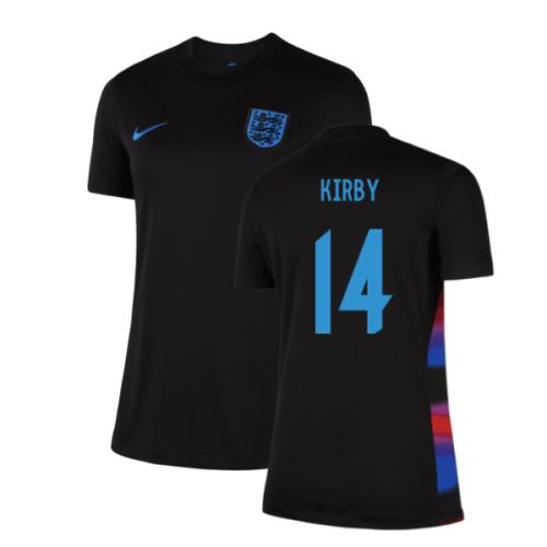2025 England Womens Team Away Shirt (Ladies) (KIRBY 14)