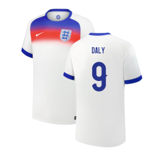2025 England Womens Team Home Shirt (Kids) (DALY 9)