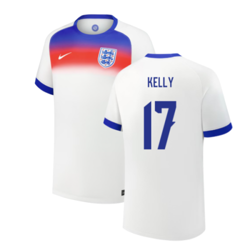 2025 England Womens Team Home Shirt (Kids) (KELLY 17)
