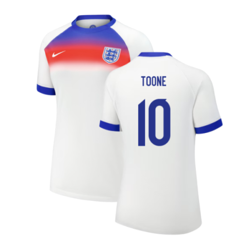 2025 England Womens Team Home Shirt (Ladies) (TOONE 10)
