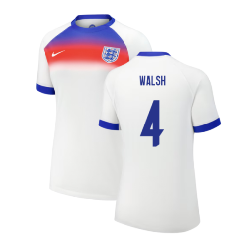2025 England Womens Team Home Shirt (Ladies) (WALSH 4)