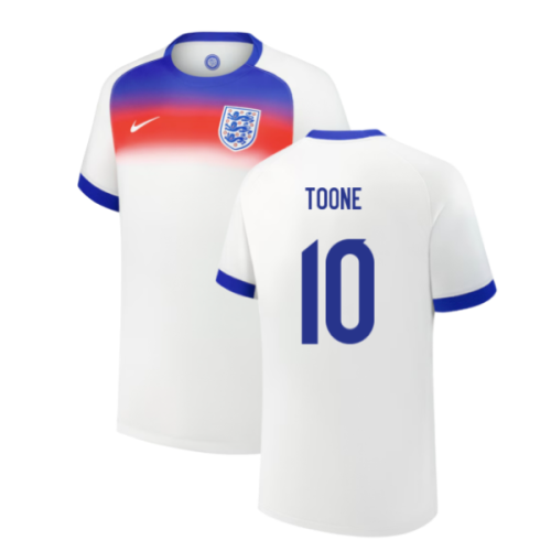 2025 England Womens Team Home Shirt (Unisex) (TOONE 10)