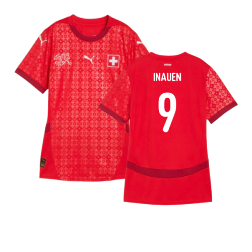 2025 Switzerland EUR25 Home Shirt (Womens) (Inauen 9)
