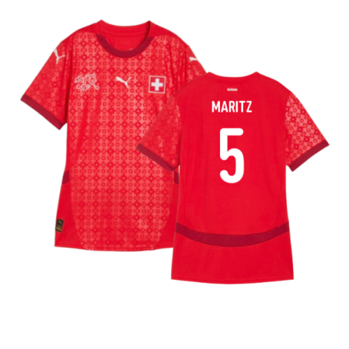 2025 Switzerland EUR25 Home Shirt (Womens) (Maritz 5)