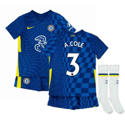 2021-2022 Chelsea Little Boys Home Mini Kit (A.COLE 3)