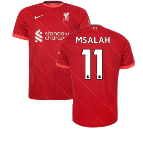 Liverpool 2021-2022 Home Shirt (Kids) (M.SALAH 11)