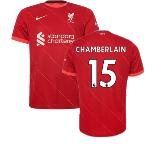 Liverpool 2021-2022 Home Shirt (Kids) (CHAMBERLAIN 15)