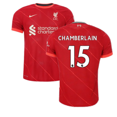 Liverpool 2021-2022 Vapor Home Shirt (CHAMBERLAIN 15)