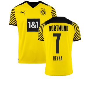 2021-2022 Borussia Dortmund Home Shirt (REYNA 7)