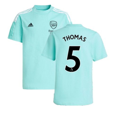 Arsenal 2021-2022 Training Tee (Acid Mint) (Thomas 5)