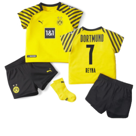 2021-2022 Borussia Dortmund Home Baby Kit (REYNA 7)