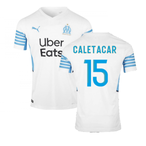 2021-2022 Marseille Home Shirt (CALETA CAR 15)