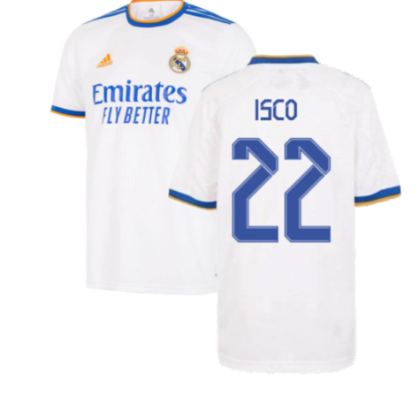 Real Madrid 2021-2022 Home Shirt (Kids) (ISCO 22)